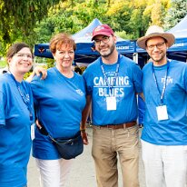 Ambiances @ Camping Blues Bénévoles., organisateurs, invtés. etc. @ Camping Blues Festival, Clos de la George, Yvorne (VD), Switzerland, 21.06.2025. .(c) Christophe Losberger