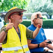 Ambiances @ Camping Blues Bénévoles., organisateurs, invtés. etc. @ Camping Blues Festival, Clos de la George, Yvorne (VD), Switzerland, 21.06.2025. .(c) Christophe Losberger
