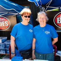 Ambiances @ Camping Blues Bénévoles., organisateurs, invtés. etc. @ Camping Blues Festival, Clos de la George, Yvorne (VD), Switzerland, 21.06.2025. .(c) Christophe Losberger