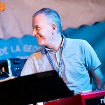 Got Blues? @ Camping Blues Massimo Bonomo (keyboards). Got Blues? @ Camping Blues Festival, Clos de la George, Yvorne (VD), Switzerland, 21.06.2025. .(c) Christophe Losberger