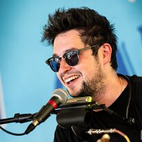 Ken! @ Camping Blues Ken Jaunin (guitar, harmonica). Ken! @ Camping Blues Festival, Clos de la George, Yvorne (VD), Switzerland, 21.06.2025. .(c) Christophe Losberger