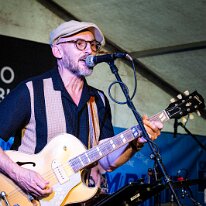 The Greasers @ Camping Blues Thierry Lucotte (vocals, guitar). The Greasers @ Camping Blues Festival, Clos de la George, Yvorne (VD), Switzerland, 21.06.2025. .(c) Christophe Losberger
